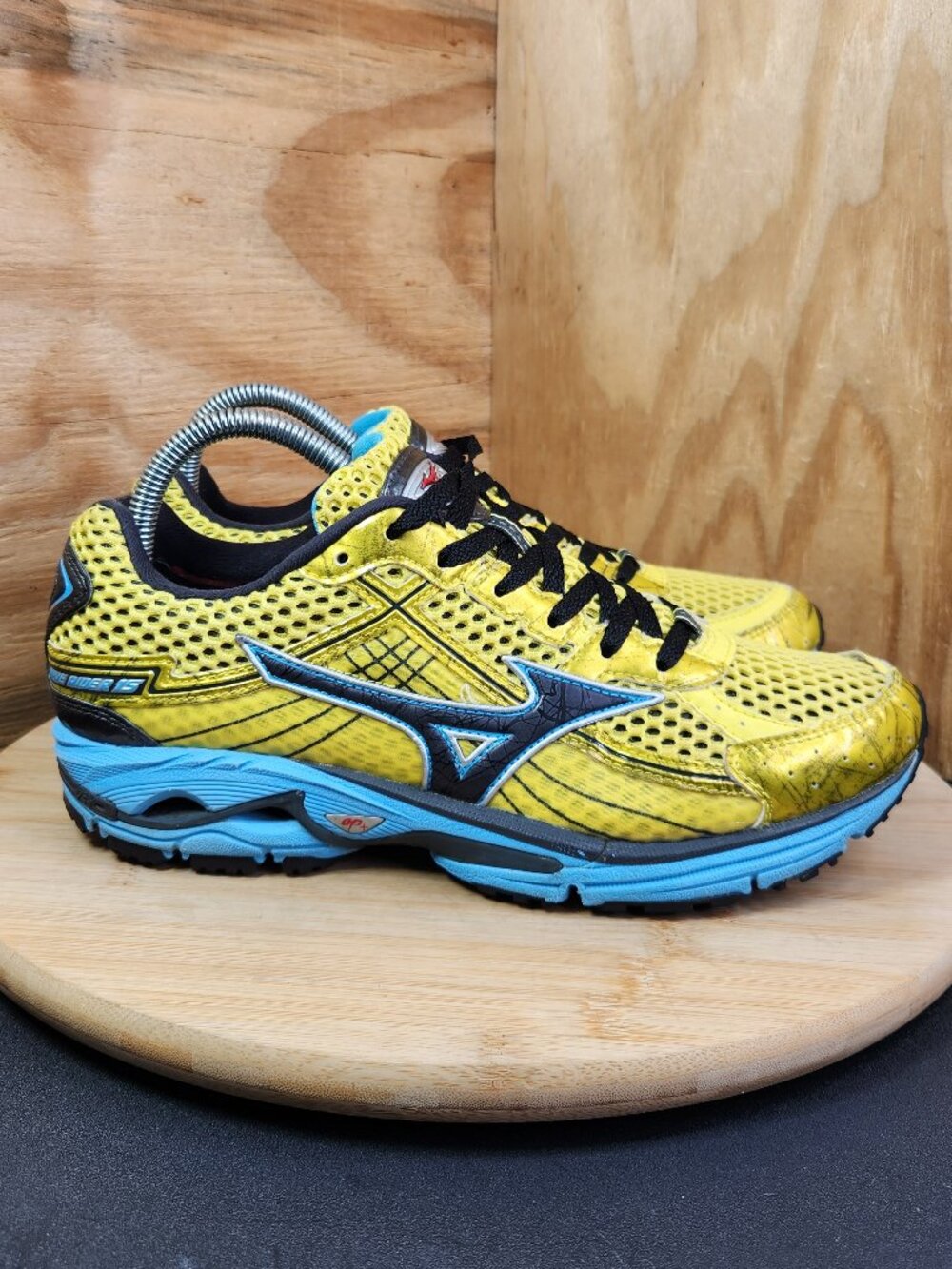 Mizuno Wave Rider 15 Womens Running Shoes Sneakers Size 9